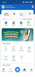 Smartphone tampilan KitaPay